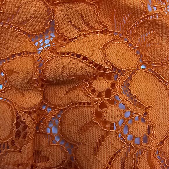 Free people We Are HAH Womans XS Chi Bralittle Bralette Burnt Orange Lace NEW - Picture 2 of 8